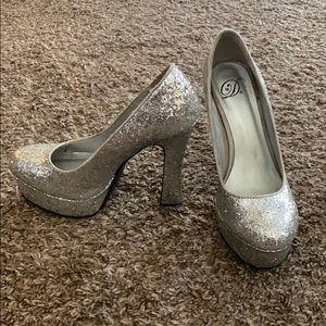 Sparkly heels